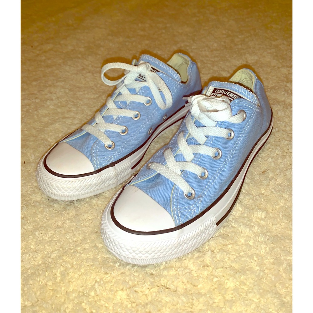 Blue converse